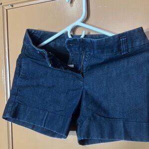 Women's Blue Denim Shorts